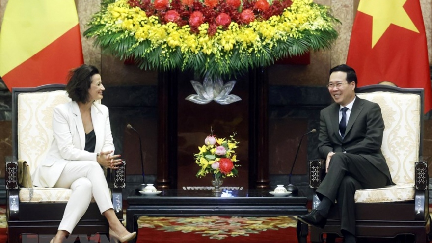 State President expects stronger cooperation between Vietnam and Belgium